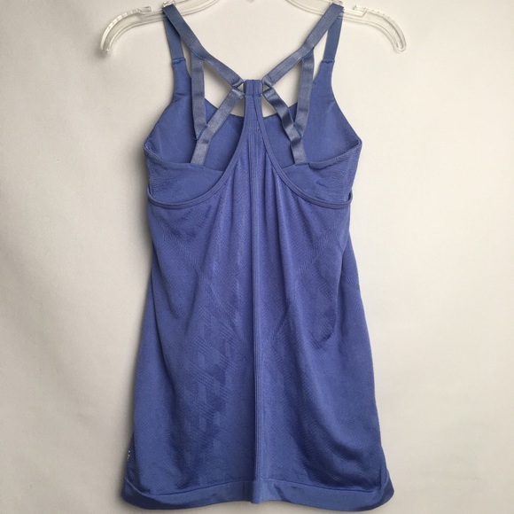 Athleta Ladies XS Blue Yoga Workout/Active Sports Wear Exercise Tank Top - Picture 6 of 12